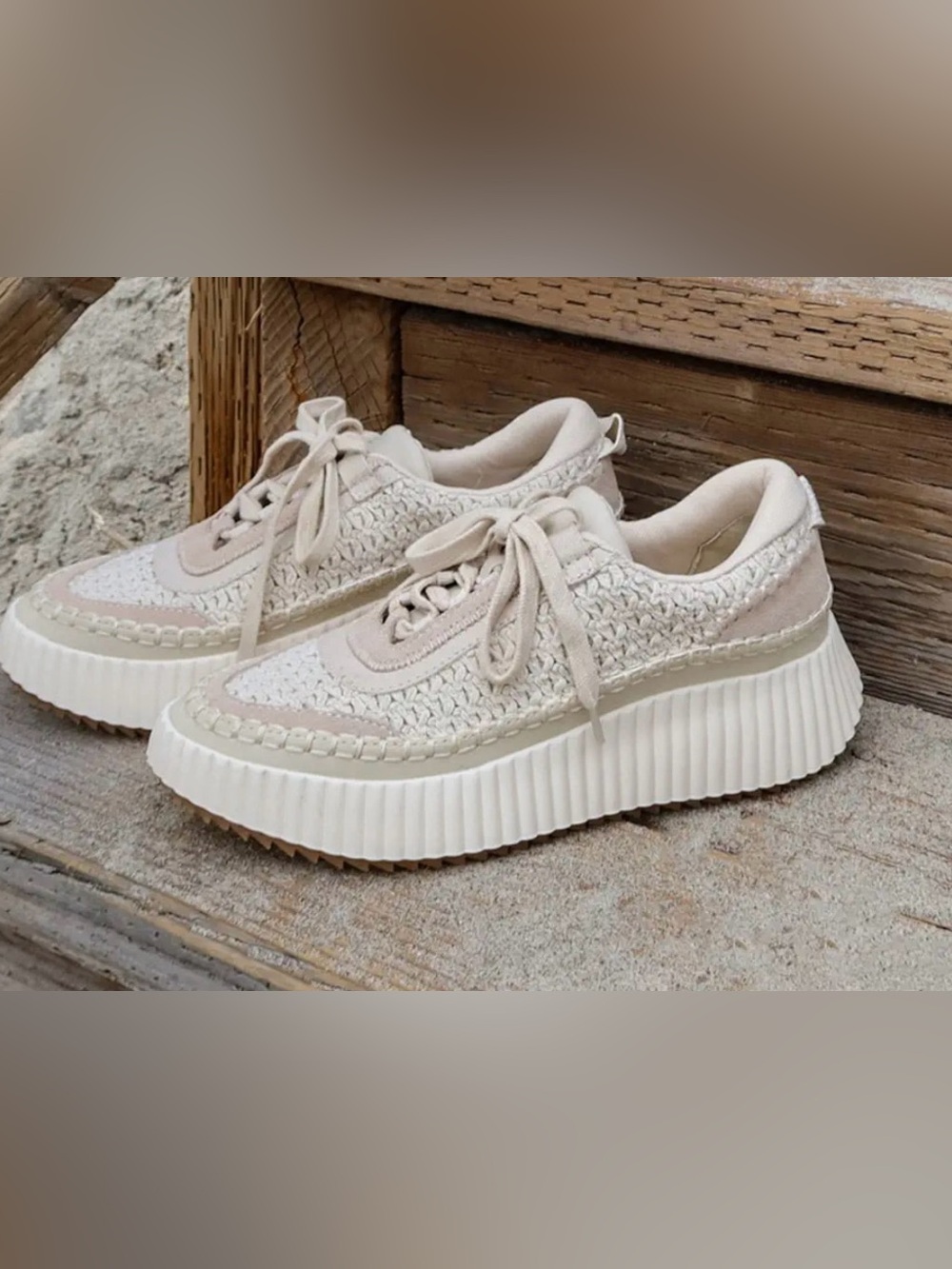 Dolce Vita Dolen Platform Sneakers 8.5 - Picture 3 of 10